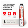 Пена монтажная профессиональная ТехноНИКОЛЬ 65 MAXIMUM всесезонная